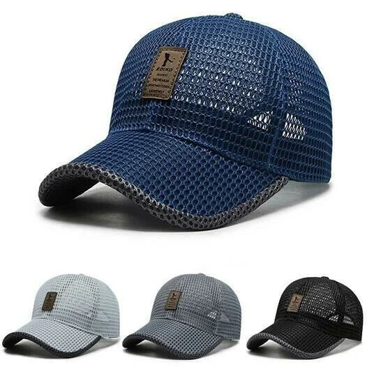 Breathable and lightweight baseball cap